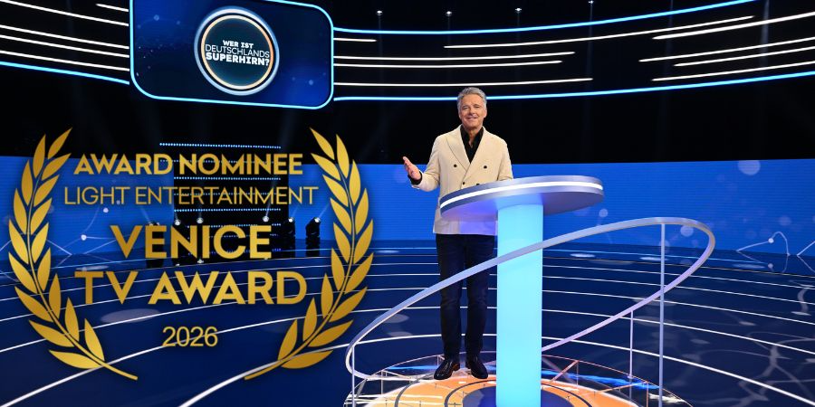 'Wer ist Deutschlands Superhirn?' für Venice TV Award nominiert
